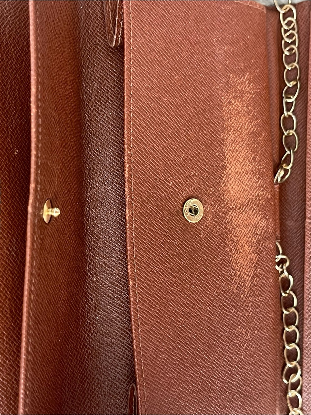 Louis Vuitton Brown Monogram Snap-Closure Continental Wallet - Picture 7 of 10
